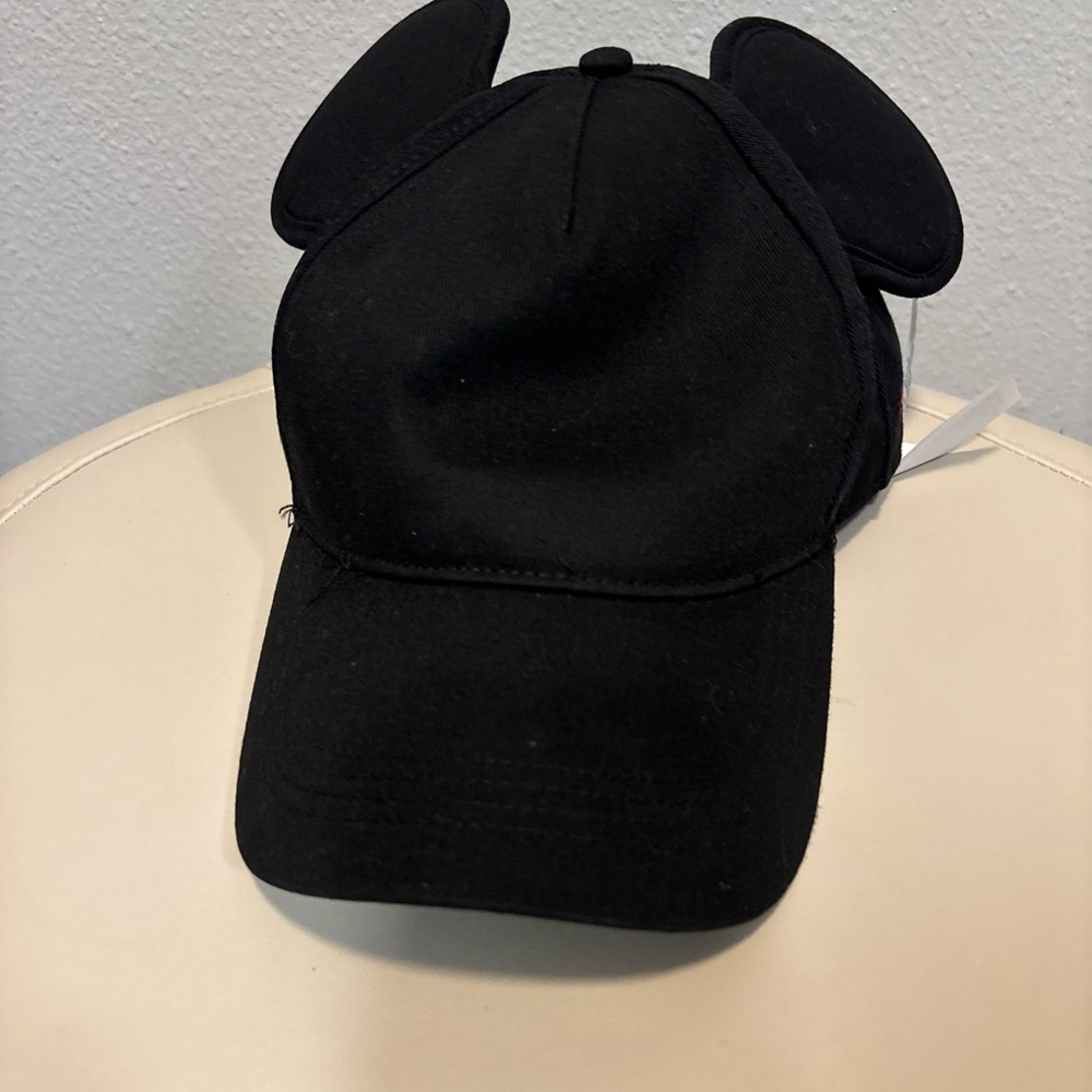 Black Cap with Mickey Ears - Disney Parks